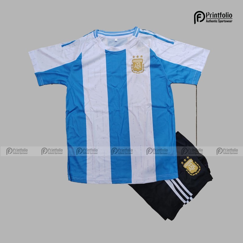 Argentina Home Copa Set Jersey
