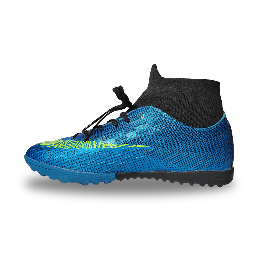 Nike Mercurial Superfly VI Academy CR7 GS High Ankle Futsal Boots Blue